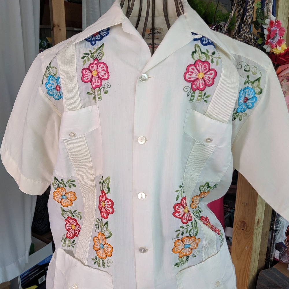 Vintage embroidered shirt